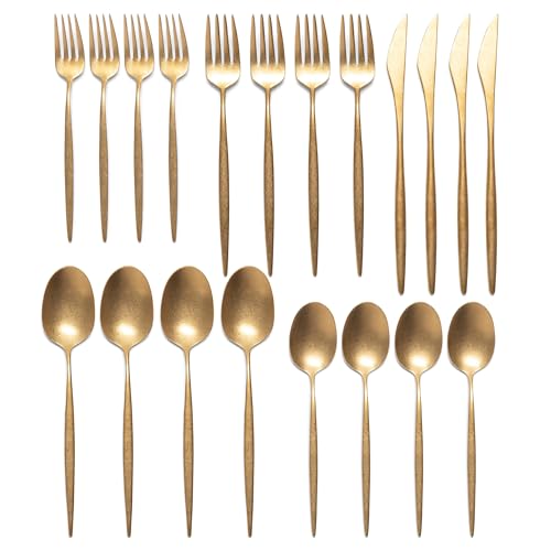 Luxury Vintage Flatware 20 (Vintage Gold)