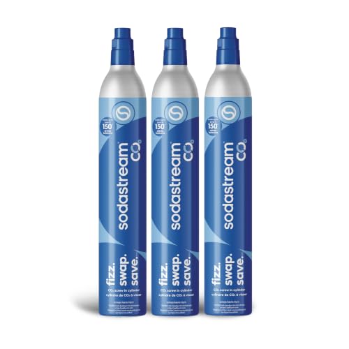 CO2 Gas Carbonation Bundle (Pack of 3 / 3 Pack Blue)