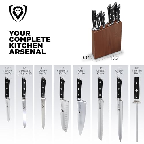 8 Pc Knife Block Set (8-Pc / Black)