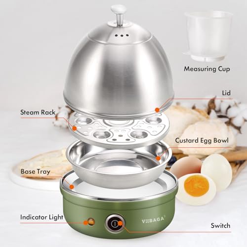 Electric Egg Cooker (Retro green)