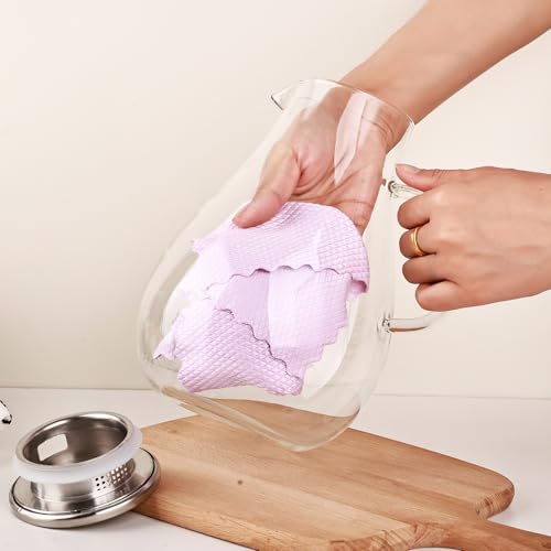 2500ml Glass Pitcher with Lid (88oz)