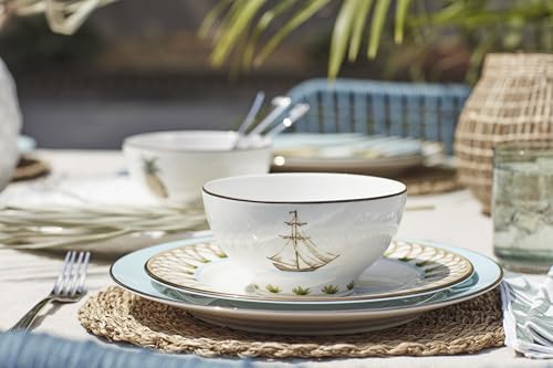 897270 British Colonial Tradewind Rice Bowls (Rice Bowls, Set of 4)
