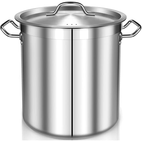 35 Quart Stainless Steel Cooking Pot (35 Quarts)