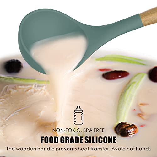 Silicone Cooking Utensils Set (Colorful)