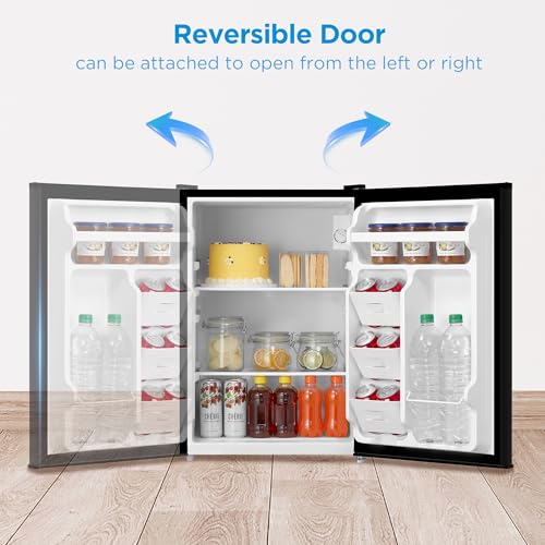 2.7 Cu.ft Mini Fridge (Black / 2.7 Cubic Feet)