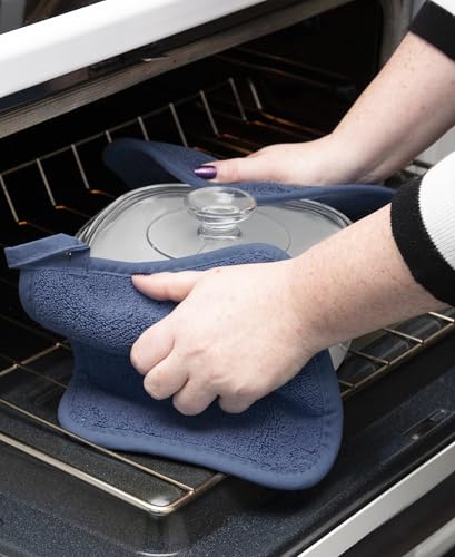 Terry Potholder & Hot Pad (4 Count)