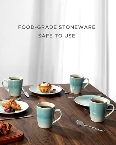 Coffee Mugs Set (6pcs / Glacier-Aqua)