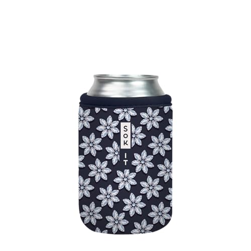 CanSok Sleeve for Beer & Soda Insulated Neoprene Cover (Frost Yourself / 12oz Can Sleeve)