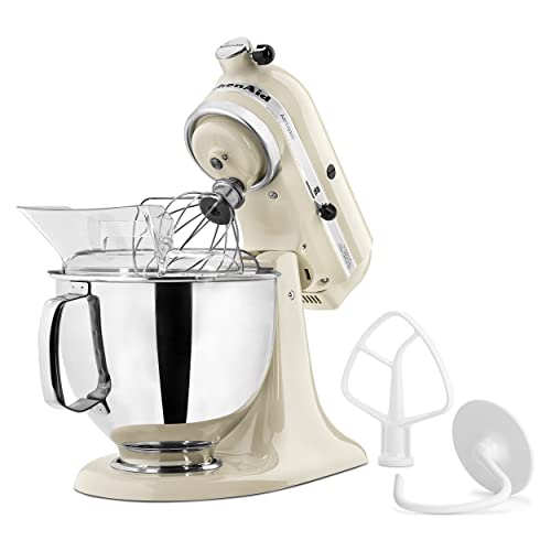 Artisan, 5-Qt Tilt Head Stand Mixer, KSM150PS, Almond Cream (Almond Cream)