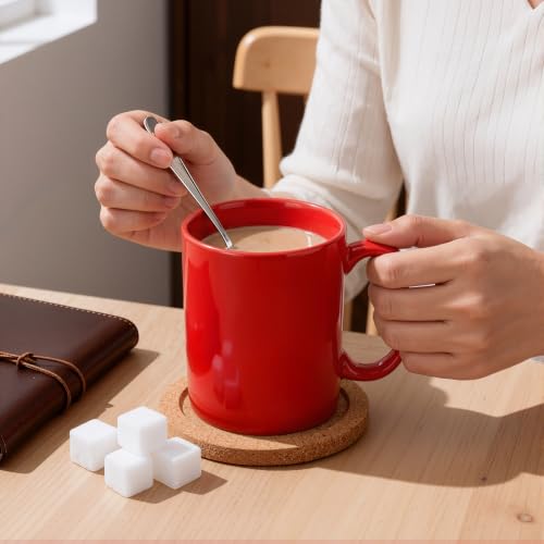 22 oz Large Coffee Mugs (Red)