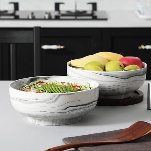 Large Serving Bowls (Marble Grey / 114 OZ (Set of 2))