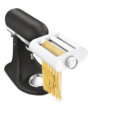 3-in-1 Pasta Attachment for KitchenAid Stand Mixers, KSM3PPA