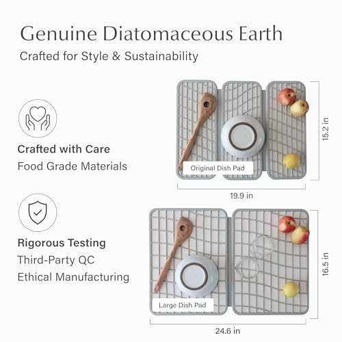 Home Dish Pad (Large / Sandstone)