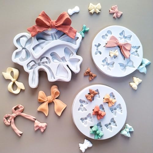 3PCS Bow Silicone Molds (3pc bow)