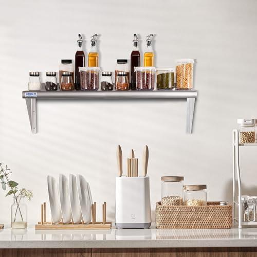 HARDURA Stainless Steel Shelf 18" x 48" (18" x 48")