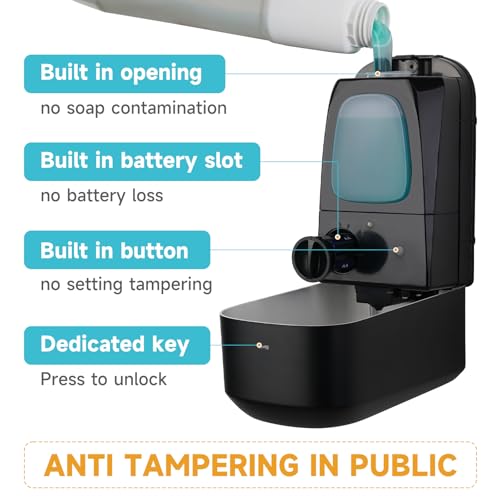Liquid Automatic Soap Dispenser (Black)