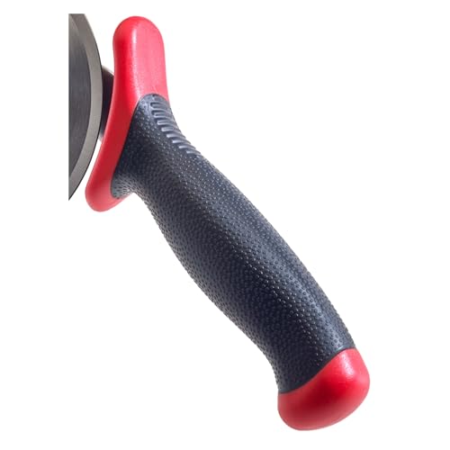 Millennia Pizza Cutter with Red Handle (4 Inch Pizza Cutter with Red Handle)