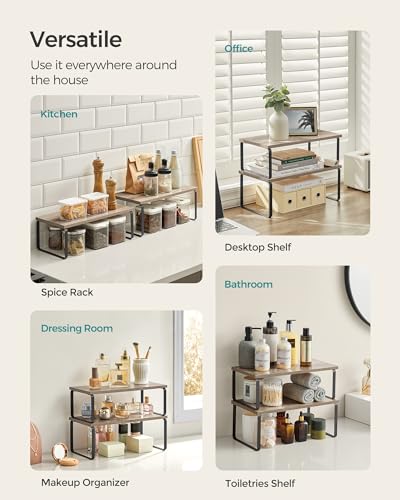 Cabinet Organizer Shelf (2 Count)