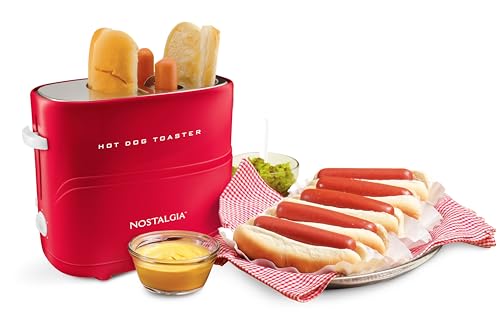 Retro Pop Up Hot Dog Toaster (Red)