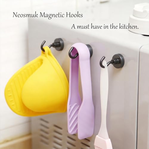 Magnetic Hooks (Gunmetal / 0.83 inches)