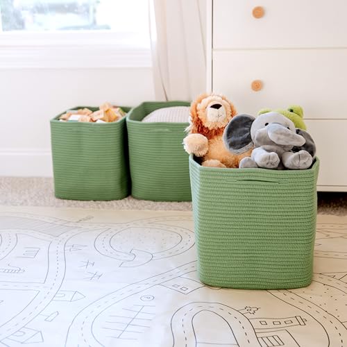 13x15x13 Kallax Storage Cubes Bins (Green / 15 x 13 x 13 (Kallax))