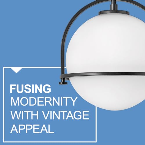 Somerset Small Adjustable Pendant Light (Black / Medium)