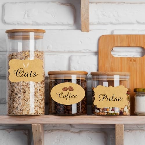 Kraft Labels Stickers
