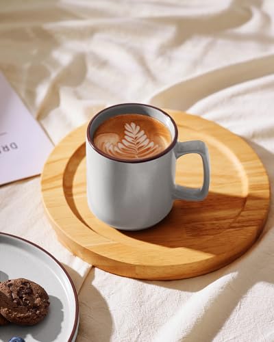 Coffee Mugs Set of 4 (Light Gray / 4pcs)