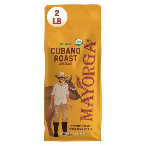 Organic Coffee 2lb Cafe Cubano Roast (32 Ounce (Pack of 1))