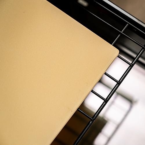 Pizza Kitchen Rectangular Pizza Stone for Oven and Grill (Stone)