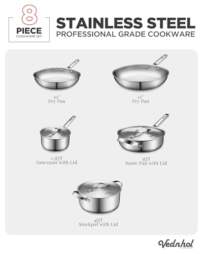 Stainless Steel Cookware Set