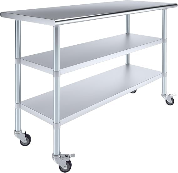 60x24 Heavy Duty Work Table (60" Long x 24" Deep)