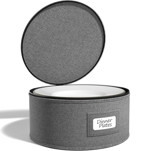 China Storage Containers (Gray / Dinner Plate Storage)