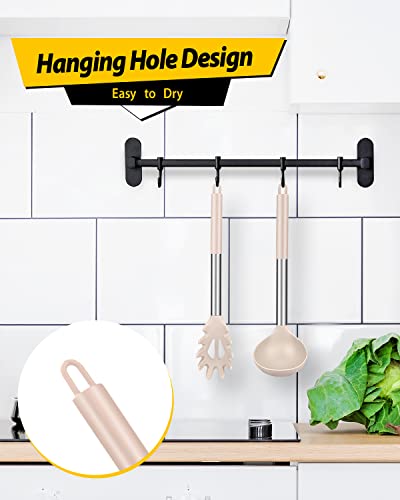 Silicone Soup Ladle and Pasta Spoon Set (2 Count)