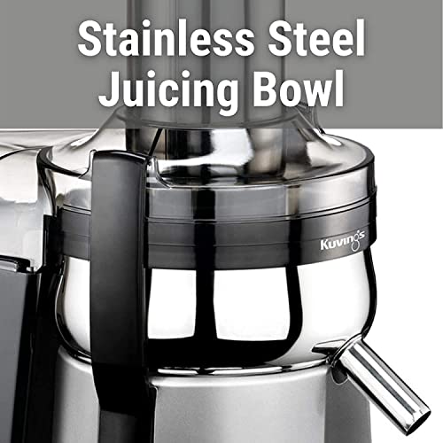 NJ 9500U Centrifugal Juice Extractor (Silver)
