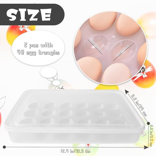 Deviled Egg Containers with Lid (2 Count)
