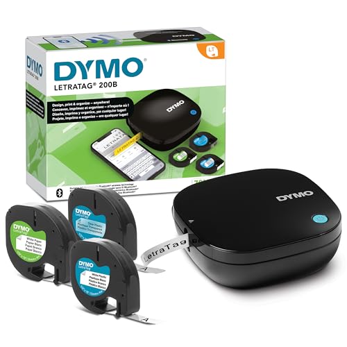 LetraTag 200B Bluetooth Compact Label Maker (3 Count)