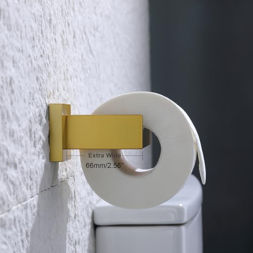 Toilet Paper Holder Brushed Gold