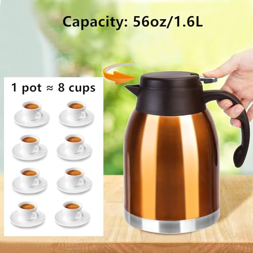 54oz Thermal Coffee Carafe (Bronze)