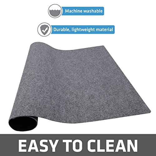 Jumbo XL Dish Drying Mat (Light Grey / 19" x 24")
