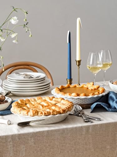 Pie Pans for Baking 9 Inch (Fireworks + Honey Comb)