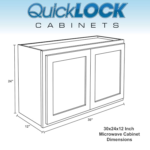 Quicklock RTA (12"D x 30"W x 24"H Standard / Raw Maple)