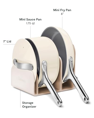 Non Stick Ceramic Mini Cookware Set (Cream)