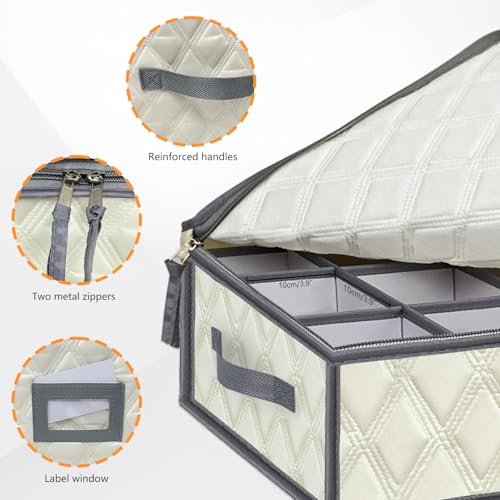 5 Pack China Storage Containers Set (Beige / 5 Pack China Storage Containers Set)