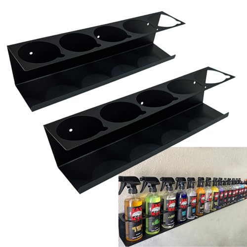 Spray Can Holder Organizer Aerosol Can Rack Wall Mount Spray Paint Storage Fit For Garage And Workspace