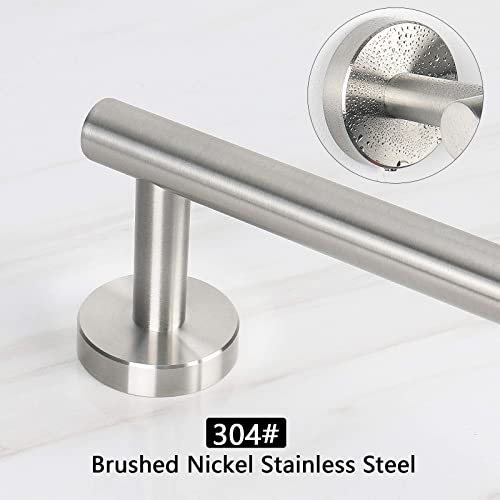 Bath Towel Bar (Brushed Nickel / 20 Inch)