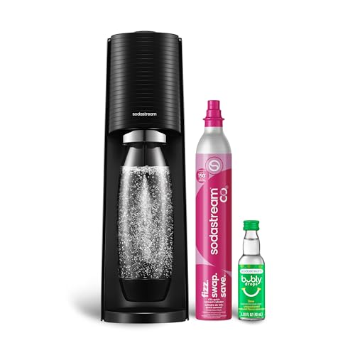 TERRA Sparkling Water Maker (Black / Starter Kit)