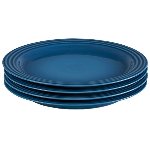 Stoneware Set of 4 Dinner Plates (Marseille)