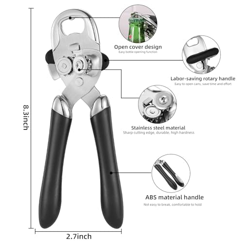 Multi function Manual Can Opener Bottle Opener