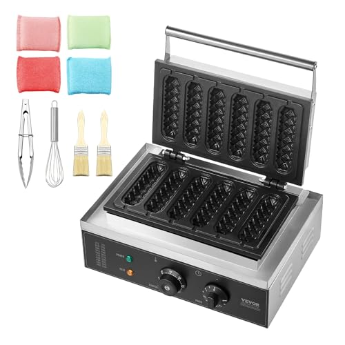 Commercial Waffle Stick Maker (6Pcs)